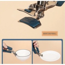 Kapamarka Tabak Tepsi Kelepçesi Yanma Önleyici 3 Parça