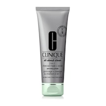 Clinique All About Clean Kömür Maskesi Ve Peeling 100 ML