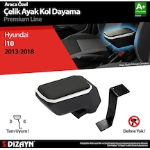 Hyundai İ10 Kol Dayama Kolçak Çelik Ayaklı Abs Gri 2013-2018 A+kalite