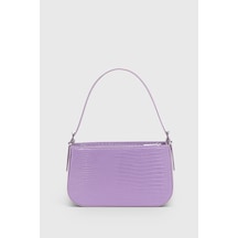 Housebags Kadın Lila Tokalı Baguette Çanta 208 Lila Housebags Kadın Lila Tokalı Baguette Çanta 208 Lila