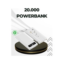 20.000mah Taşınabilir Powerbank Pd Teknolojili Çift Usb Çıkışlı Çok Renkli 15428166