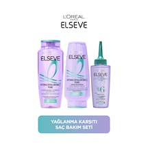 ELSEVE Hydra Pure Salisilik Asit içeren Yağlanma Karşıtı Arındırıcı 3'lü Bakım Seti