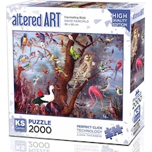 Ks Games 2000 Parça Büyüleyici Kuşlar Puzzle