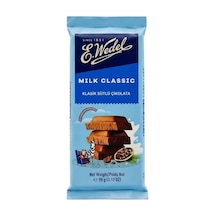Wedel Klasik Sütlü Çikolata 90 Gr 8'li Paket