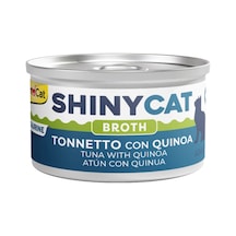 Gimcat Shinycat Sos İçinde Kinoalı Ton Balığı Kedi Konserve Maması 70 Gr