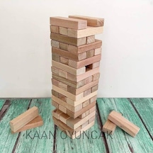 54 Parça Ahşap Denge Oyunu - Jenga