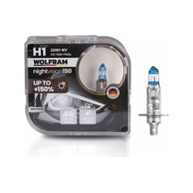Wolfram 22101nv H1 Night Vision +%150 Fazla Işık +%20 Beyaz Işık 12v 55w