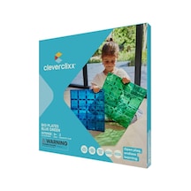 Cleverclixx Big Plates, 2 Parça - Mavi Ve Yeşil