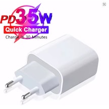 Samsung Uyumlu Galaxy S25 S24 S23 S21 S20 S10 Fe Usb c Hızlı Şarj Adaptörü