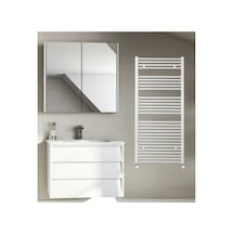 600x1200 Yüksek Kaliteli Beyaz Düz Havlupan Beyaz Boyalı Havlu Radyatör 60x120