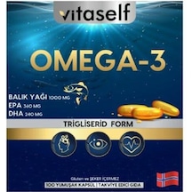 Vitaself Omega-3 İçeren Yumuşak Kapsül