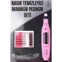 Protez Tırnak Manikür Ve Pedikür Seti Elektrikli 90221729