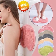 Kaymaz Banyo Masaj Yastığı Banyo Için Güçlü Vantuz Zemin Duş Matı