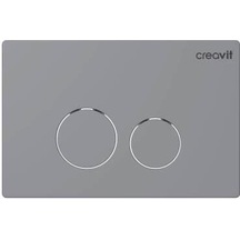 Creavit Mat Gri Rezervuar Kumanda Paneli Gp9002.05 Gri