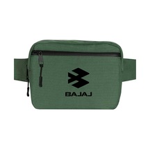 Bajaj Black Logo Yeşil Bel Çantası