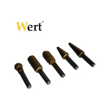Wert 9015 Ahşap Öğütme Matkap Uç Seti, 5 Parça