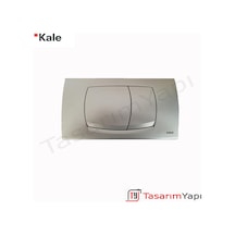 Kale Start Gömme Rezervuar Kumanda Paneli 12 Cm Krom