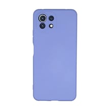 Xiaomi Mi 11 Lite Uyumlu Kılıf Nano İçi Kadife Silikon - Lila
