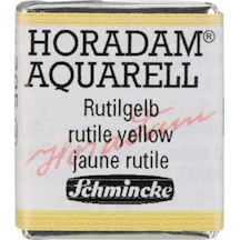 Schmincke Horadam Aquarell Artist Sulu Boya Rutile Yellow Yarım Tablet
