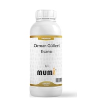 Premium Orman Gülleri Mum Esansı 1 Litre Şeffaf