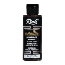 Rich Metalik Akrilik Boya Kahverengi 120Ml