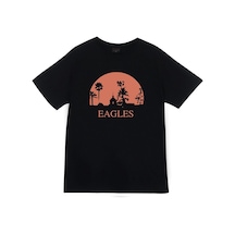 Stoned&Fame The Eagles Baskılı T-shirt SIYAH Siyah Stoned&Fame The Eagles Baskılı T-shirt SIYAH Siyah