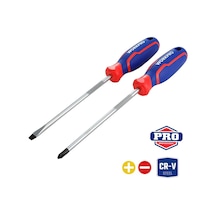 Workpro Wp200503 2 Parça Profesyonel Cr-v Manyetik Tornavida Seti