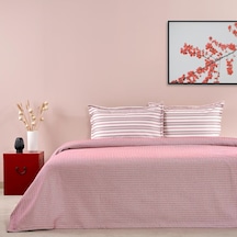 Düz%100 Pamuk Pike Takımı, Bordo, Çift Kişilik Çok Amaçlı Örtü: 200x230 Cm/çarşaf: 240x260 Cm / 2 Adet Yastık Kılıfı: 50x70 Cm 0