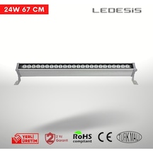 Ledesis Rgb Wallwasher Duvar Boyama 67 Cm 24w