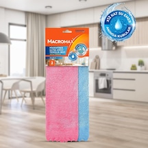 Mikrofiber Ultra Emici Temizlik Bezi 2'li Paket 30x29cm, Işıltılı Ve Pürüzsüz Temizlik Belirtilmemiş