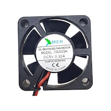 Xmer 25X25X10Mm 5V 0.10A 2Kablolu Fan