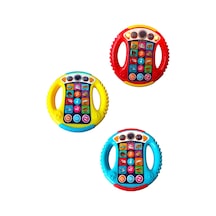 Sesli, Işıklı, Müzikli Neşeli Direksiyon İle Minik Sürücüler İş Başında 15cm.