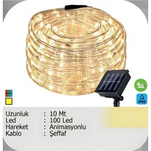 Elektrikhouse Led Peri Işığı 100 Led Animasyonlu - 10 Metre Çok Renkli