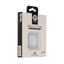 Movenchy Apple Watch 45mm Bondy Kasa Koruyucu - Mavi