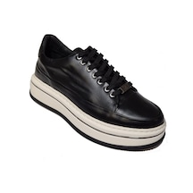 Marcomen Bağcıklı Kalın Düz Taban Kat Deri Model Erkek Sneaker Ayakkabı 21102 Siyah Beyaz Siyah - Beyaz Marcomen Bağcıklı Kalın Düz Taban Kat Deri Model Erkek Sneaker Ayakkabı 21102 Siyah Beyaz Siyah - Beyaz