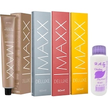 Maxx Deluxe Saç Boyası 60 Ml.+Oksidan 60 Ml. (1 Adet)