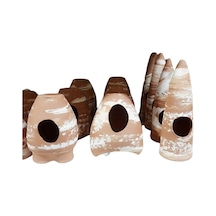 Birevcil 5 Adet Orta Boy Doğal Küp. 10-12 Cm Akvaryum Dekoru