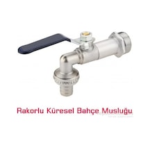 Kollu 1/2 Küresel Uzun Musluk