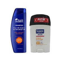 Head&shoulders Clinical Dry Scalp Kepek Karşıtı Şampuan 400ml + Sanex Men Anti Stress Response 50ml