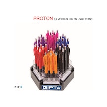 Gıpta Versatil Kalem Proton 0.7 Mm 36 Li Stand 6 Renk K181 Çok Renkli