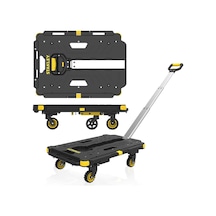 Stanley Pc532 137kg 62x45cm Dört Tekerli Çekme Kollu Yük Ve Paket Taşıma Arabası