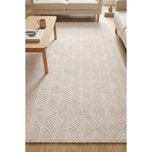 Youdayhomecollection Valen - Kırık Beyaz-salon-oturma Odası-mutfak-yıkanabilir-robot Süpürge-kaymaz Taban-modern - 120x120 Çok Renkli