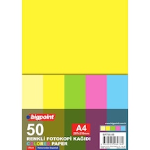 Bigpoint Renkli Fotokopi Kağıdı A4 Bp720 50 Li Paket