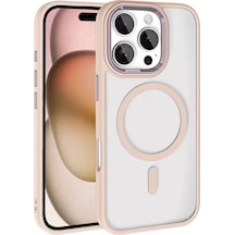 Joko  Apple   Uyumlu  iPhone 16 Pro Max Terea Magsafe Kapak - Pembe