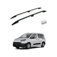 Turtle Toyota Proace City 2019-2025 / Kısa Şasi Tavan Çıtası Crown Siyah