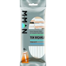 M Man Tek Bıçaklı Tıraş Aleti 6'lı Poşet 2 Adet