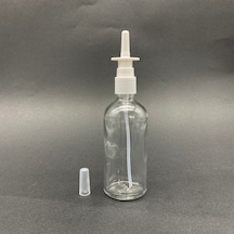 30ml Şeffaf Şişe, Burun Spreyi, 12 Adet Nazal Spreyli, Ecza Şişesi, İlaç Şişesi Diğer