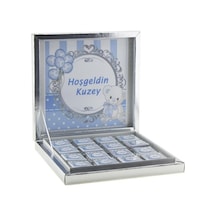48 Adet Isim Etiketli Ayıcık Madlen Bebek Çikolata