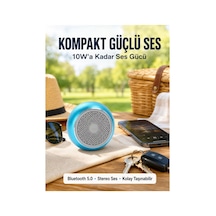 Alüminyum Gövdeli Mini Hoparlör Dayanıklı Ve Şık Tasarım Yeni Nesil
