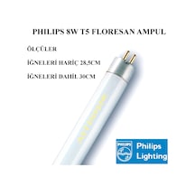 Philips 8W T5 Floresan Ampul T5 8 Watt Beyaz Floresan